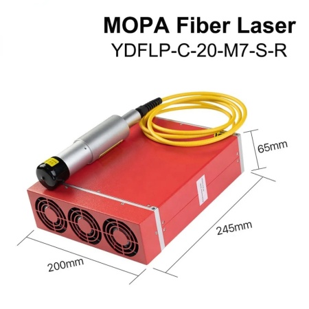 Картинка YDFLP-20-C-M7-S-R. Лазерный источник 20Вт JPT
