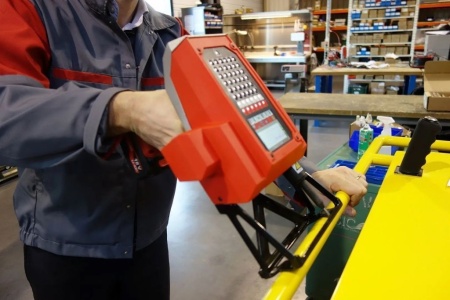 Картинка Портативный ударно-точечный маркиратор Sic Marking E-MARK XL (120х40 мм)