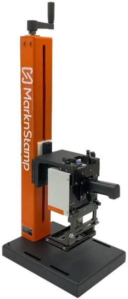 Картинка Мобильный ударно-точечный маркиратор MarknStamp SPR-155 (пневматический или электрический), окно 150х50 мм