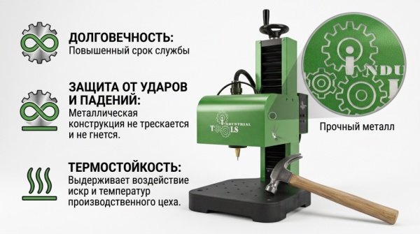 Картинка Стационарный ударно-точечный маркиратор МСП-1513USB (150x130 мм)
